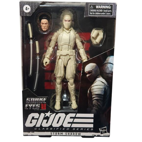 G.I. Joe Snake Eyes Classified Series Storm Shadow No. 17 Hasbro 2020 New - Picture 1 of 8